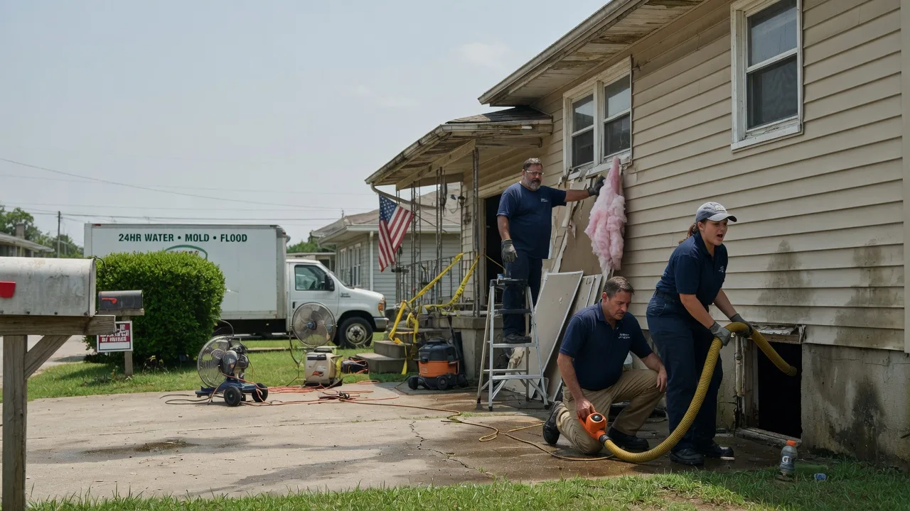 Water Damage Repair in Hartford, OH near me